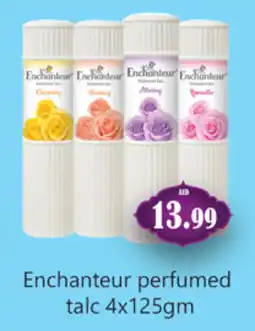 Gulf Hypermarket Enchanteur Talcum Powder offer