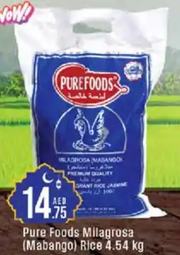 Cosco supermarket Pure Foods Milagrosa (Mabango) Rice offer