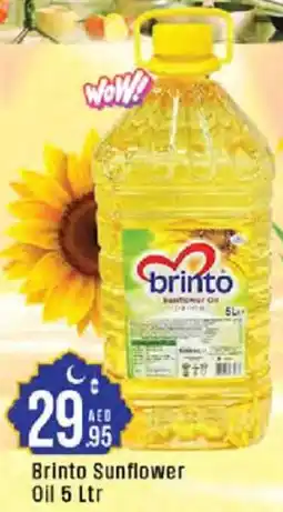 Cosco supermarket Brinto Sunflower Oil offer