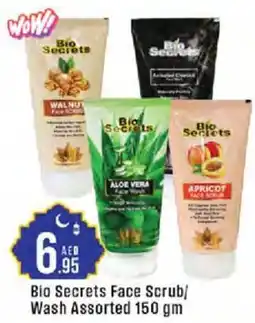 Cosco supermarket Bio Secrets Face Scrub/ Wash Assorted offer