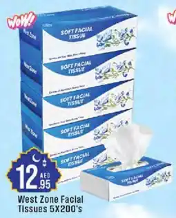 Cosco supermarket West Zone Facial Tissues offer