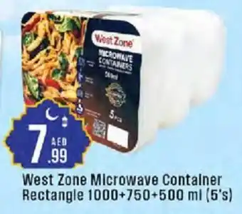 Cosco supermarket West Zone Microwave Container Rectangle offer