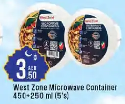 Cosco supermarket West Zone Microwave Container offer