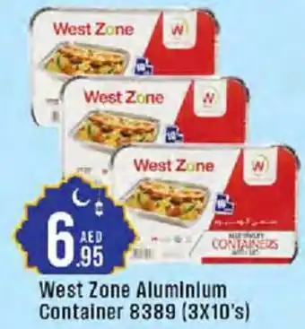 Cosco supermarket West Zone Aluminium Container offer