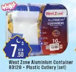 Cosco supermarket West Zone Aluminium Container 83120 offer