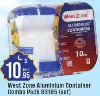 Cosco supermarket West Zone Aluminium Container Combo Pack offer