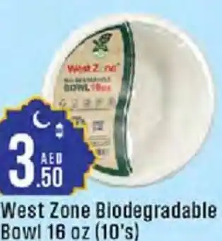 Cosco supermarket West Zone Biodegradable Bowl offer