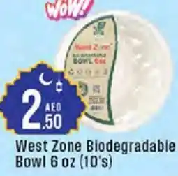 Cosco supermarket West Zone Biodegradable Bowl offer