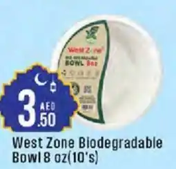 Cosco supermarket West Zone Biodegradable Bowl offer