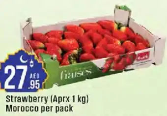 Cosco supermarket Strawberry offer