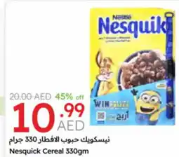 Emirates Co-op Nesquick Cereal offer