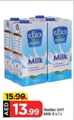 Mark & Save Nadec UHT Milk offer