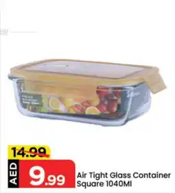 Mark & Save Air Tight Glass Container Square offer