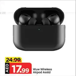 Mark & Save Wuw Wireless Airpod Asstd offer