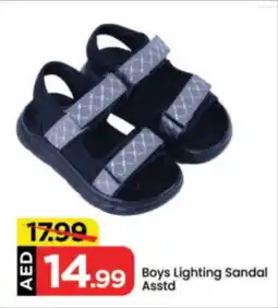 Mark & Save Boys Lighting Sandal Asstd offer