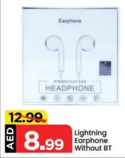 Mark & Save Lightning Earphone Without BT offer