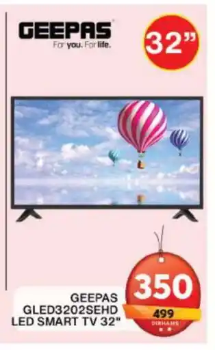 Grand Hyper Market GEEPAS Smart TV offer