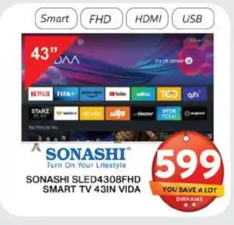 Grand Hyper Market SONASHI Smart TV offer