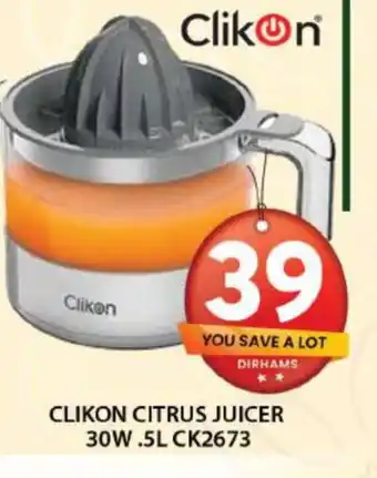 Grand Hyper Market CLIKON Juicer offer