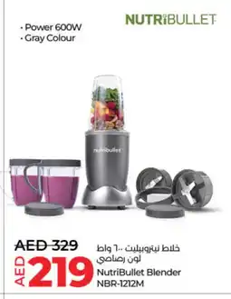 Lulu Hypermarket NUTRIBULLET Mixer / Grinder offer