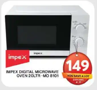 Grand Hyper Market IMPEX Microwave Oven offer