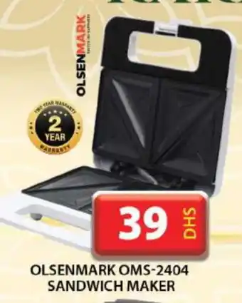 Grand Hyper Market OLSENMARK Sandwich Maker offer