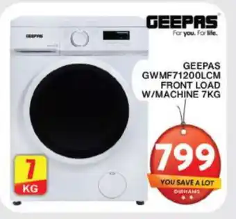 Grand Hyper Market GEEPAS Washer / Dryer offer