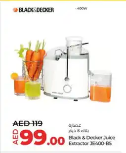 Lulu Hypermarket BLACK+DECKER Juicer offer