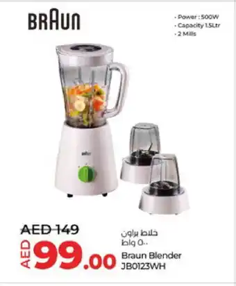 Lulu Hypermarket BRAUN Mixer / Grinder offer