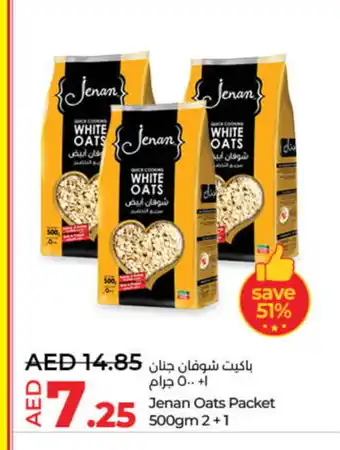 Lulu Hypermarket JENAN Oats offer