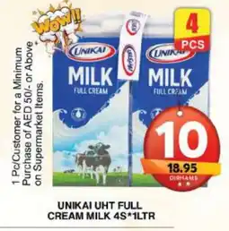 Grand Hyper Market UNIKAI Full Cream Milk offer