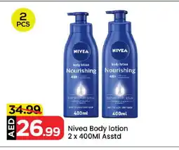 Mark & Save Nivea Body Lotion & Cream offer