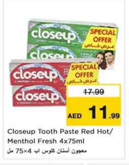 Nesto CLOSE UP Toothpaste offer