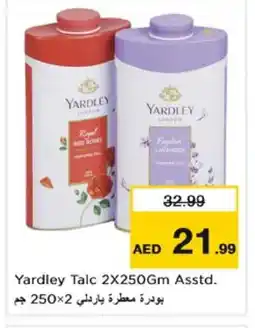 Nesto YARDLEY Talcum Powder offer