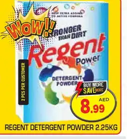 Baniyas Spike Hypermarket REGENT Detergent offer