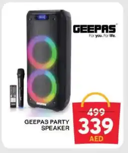 Grand Hyper Market GEEPAS Speaker offer