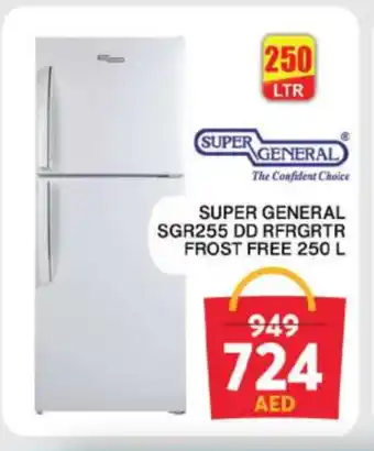 Grand Hyper Market SUPER GENERAL Refrigerator offer