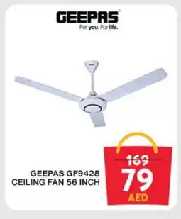 Grand Hyper Market GEEPAS Fan offer