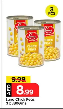 Mark & Save LUNA Chick Peas offer