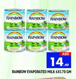 Al Madina RAINBOW Evaporated Milk offer