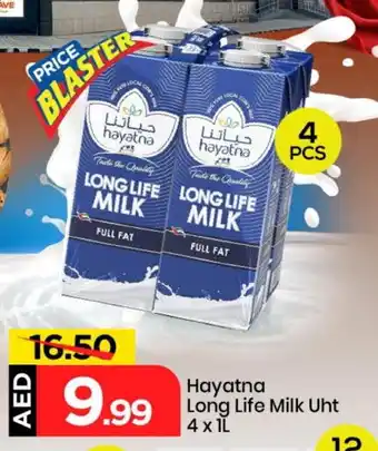 Mark & Save HAYATNA Long Life / UHT Milk offer