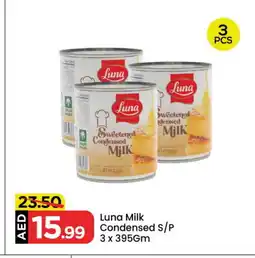 Mark & Save LUNA Condensed Milk offer