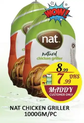 Al Madina NAT Frozen Whole Chicken offer