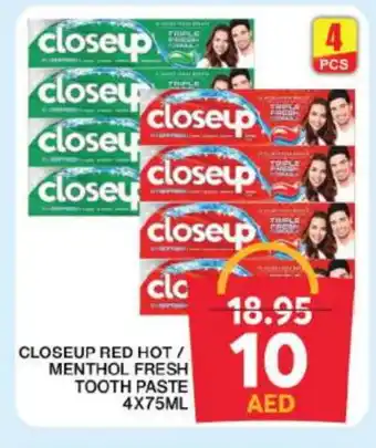 Grand Hyper Market CLOSE UP Toothpaste offer