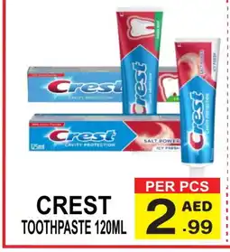 Friday Center CREST Toothpaste offer