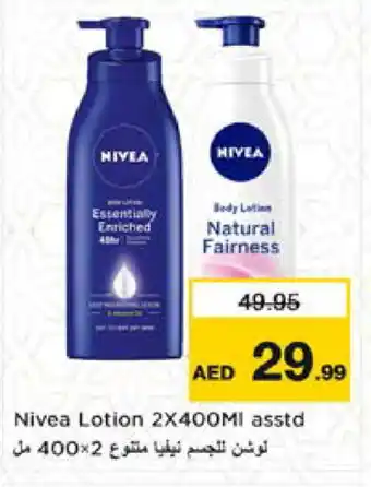 Nesto Nivea Body Lotion & Cream offer