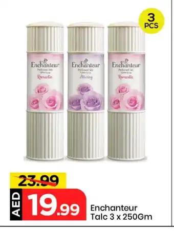 Mark & Save Enchanteur Talcum Powder offer