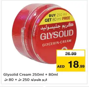 Nesto GLYSOLID Face cream offer