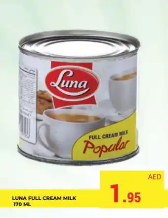 Kerala Hypermarket LUNA Full Cream Milk offer