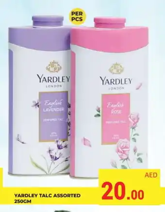 Kerala Hypermarket YARDLEY Talcum Powder offer